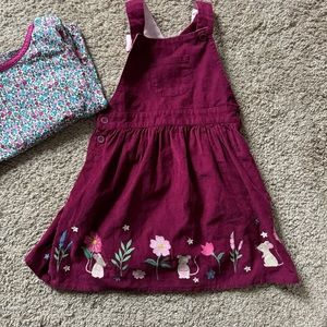 Jojo Maman bebe jumper and shirt